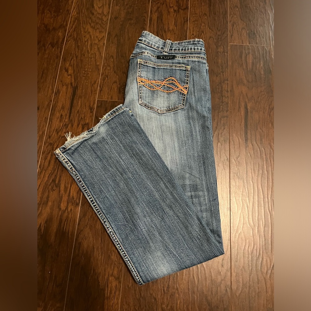 Cowgirl tuff jeans boot cut size 32